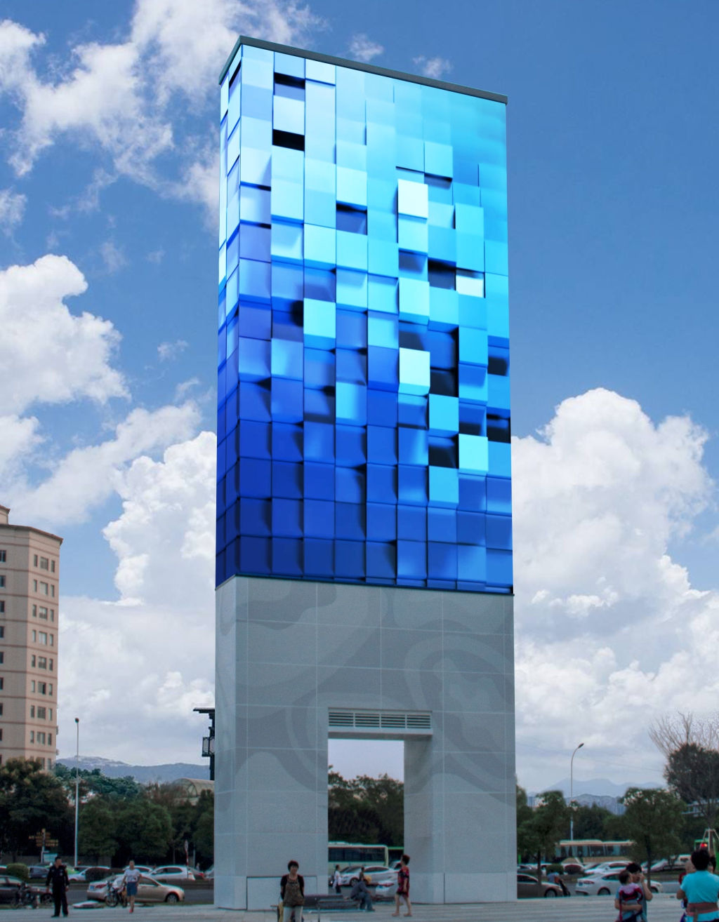 Nanjing Jingfeng KINGMO Multi dimensional Interactive LED Display Screen